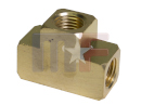 Pieza en T rosca hembra 1/4 "NPT